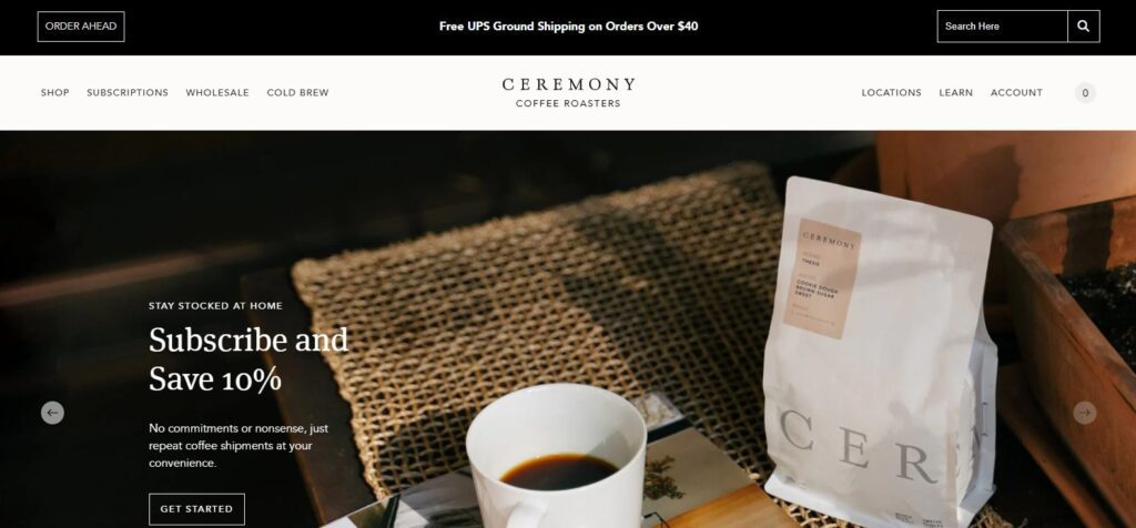 Ceremony Coffee