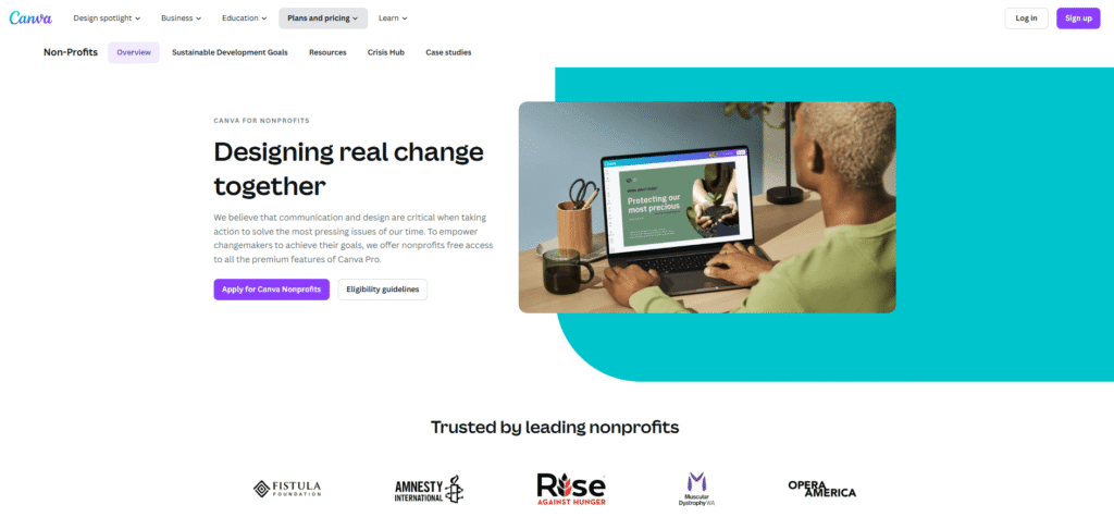 canva for nonprofits