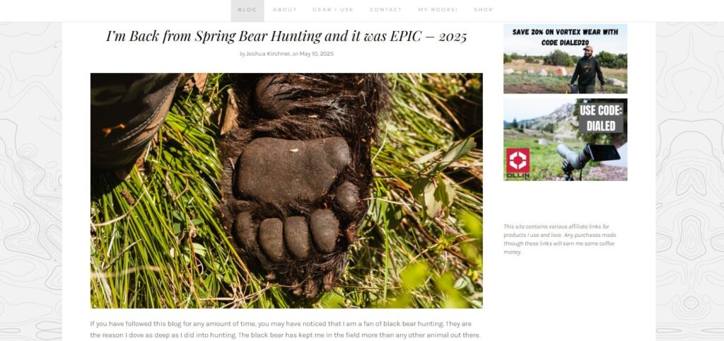 Dialed In Hunter: A Hunting Blog with Gear Reviews