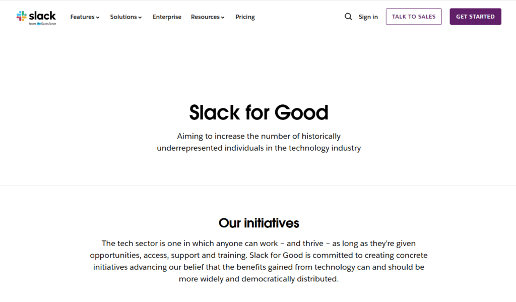 slack for nonprofits