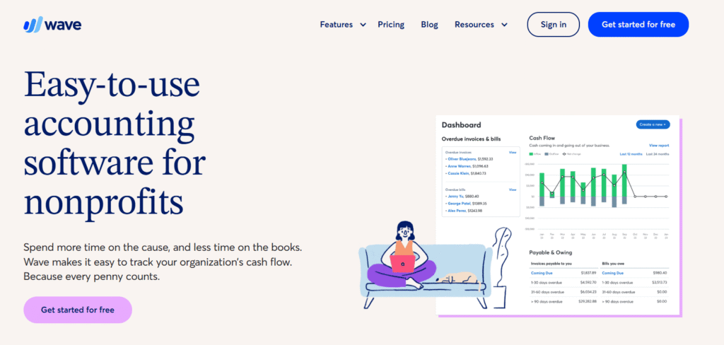 wave accounting software for nonprofits