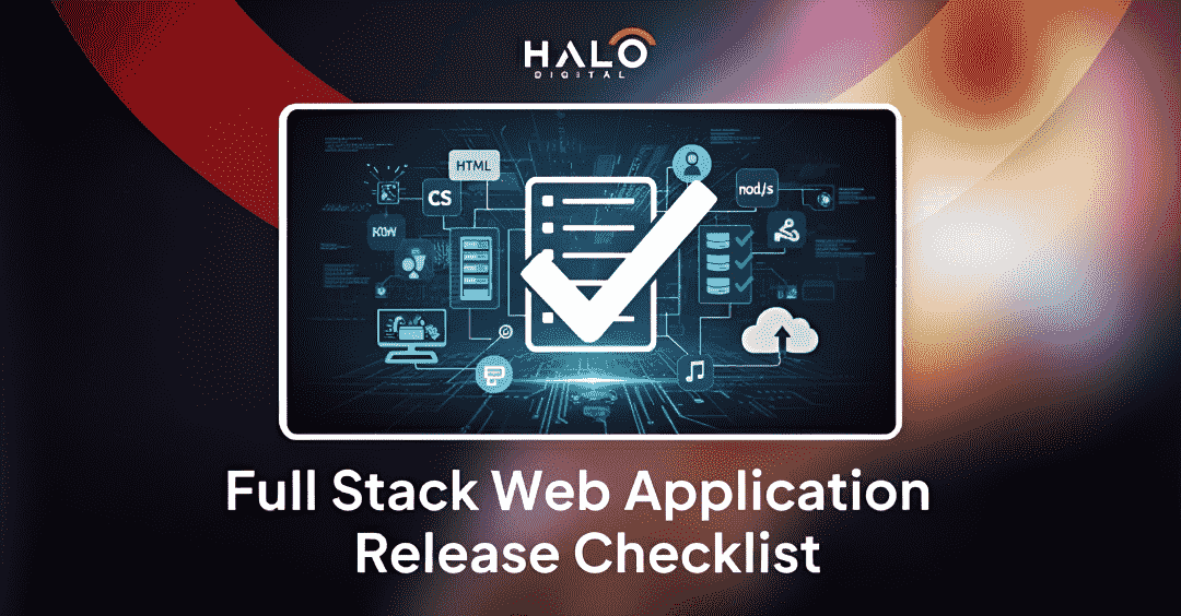 full stack web application release checklist template