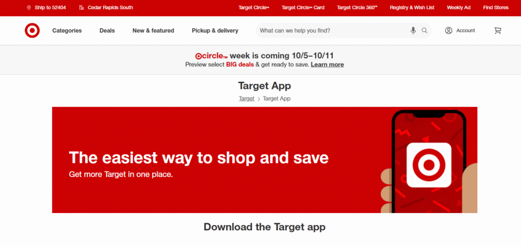 target American retail corporation
