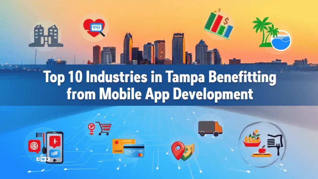 top industries in tampa benefitting from app development